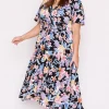 Lorraine Designs Fit & Flare Dresses | Midi Dresses*Michelle Playful Paradise Dress
