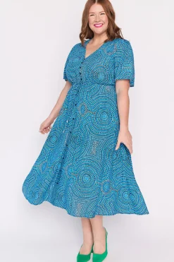 YD International Fit & Flare Dresses | Midi Dresses*Michelle Plenty Of Water Dress