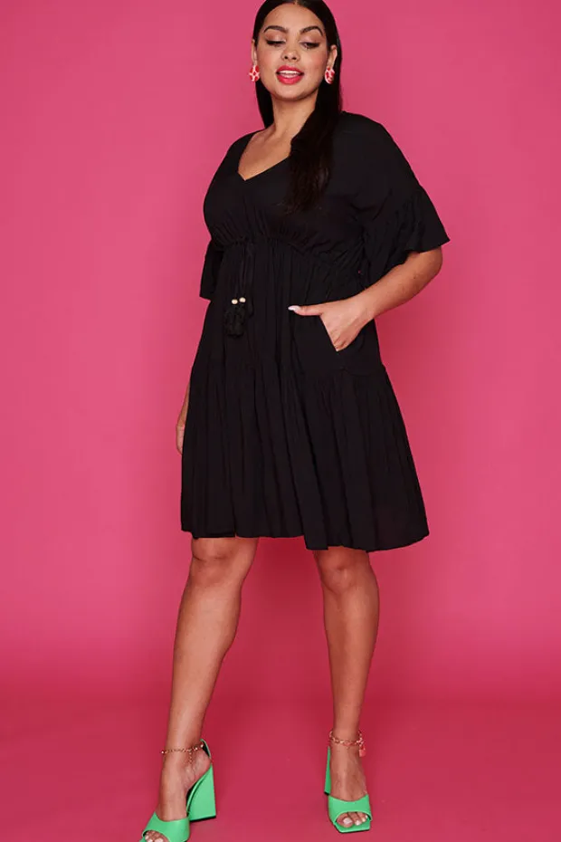 Label of Love Casual Dresses | Fit & Flare Dresses*Mirage Black Dress