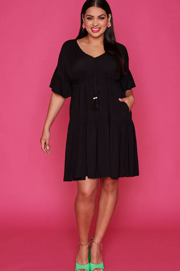 Label of Love Casual Dresses | Fit & Flare Dresses*Mirage Black Dress