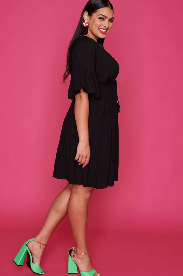 Label of Love Casual Dresses | Fit & Flare Dresses*Mirage Black Dress