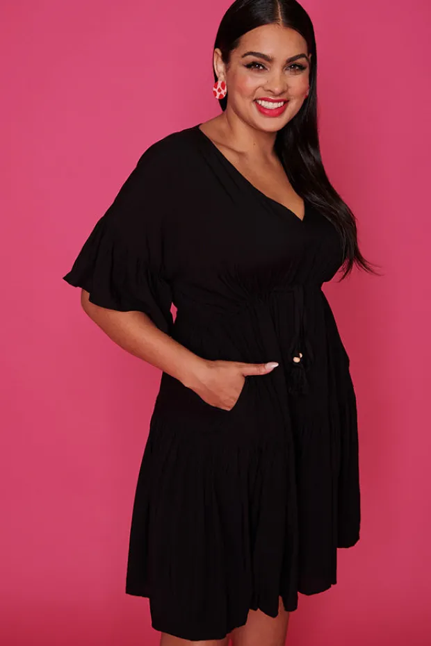 Label of Love Casual Dresses | Fit & Flare Dresses*Mirage Black Dress