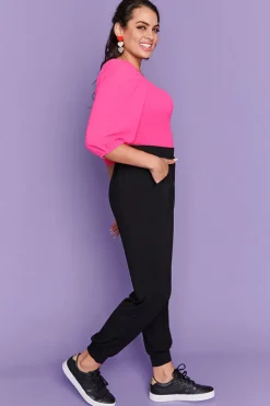 Lorraine Designs Pants & Jeans*Misty Black Relaxed Pants