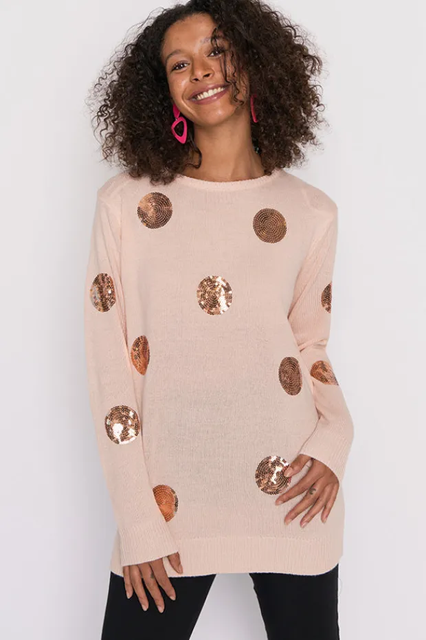 Lorraine Designs Knits & Cardigans*Monica Shell Sequins Knit Jumper