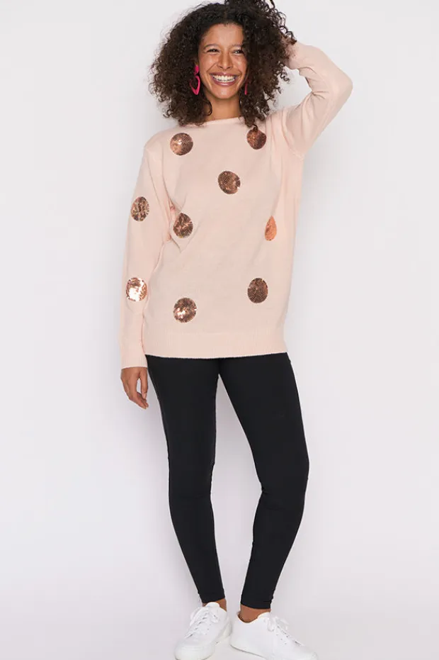 Lorraine Designs Knits & Cardigans*Monica Shell Sequins Knit Jumper