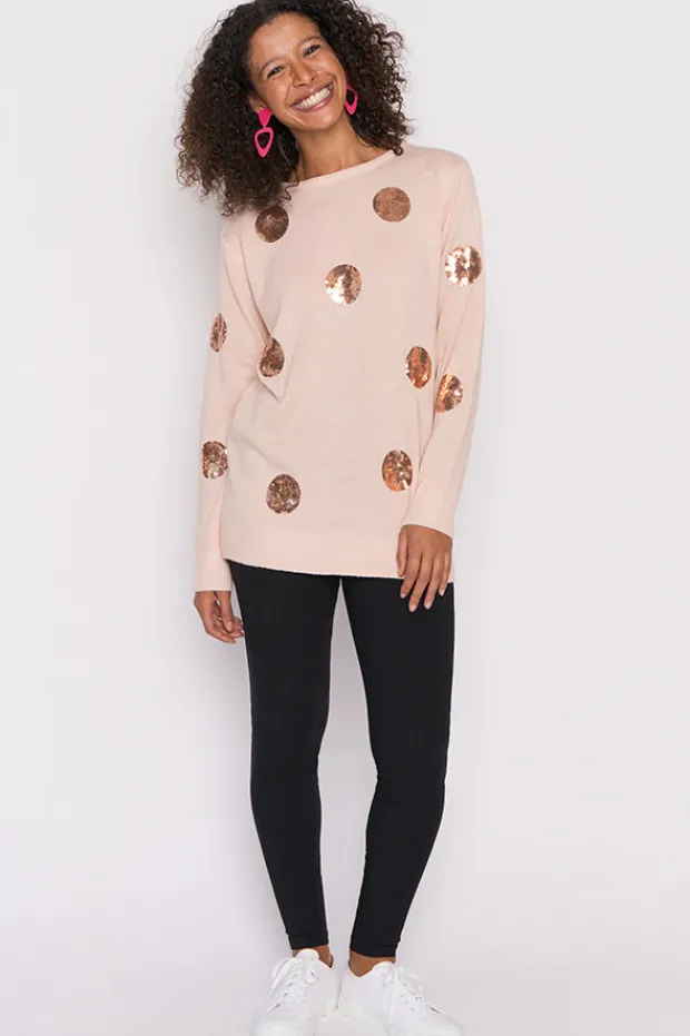 Lorraine Designs Knits & Cardigans*Monica Shell Sequins Knit Jumper