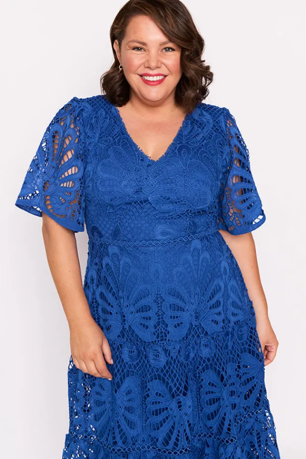 Lorraine Designs Cocktail Dresses | Bridesmaid Dresses*Nicolla Cobalt Lace Dress
