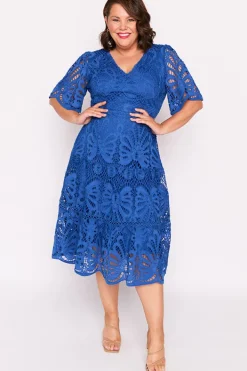 Lorraine Designs Cocktail Dresses | Bridesmaid Dresses*Nicolla Cobalt Lace Dress