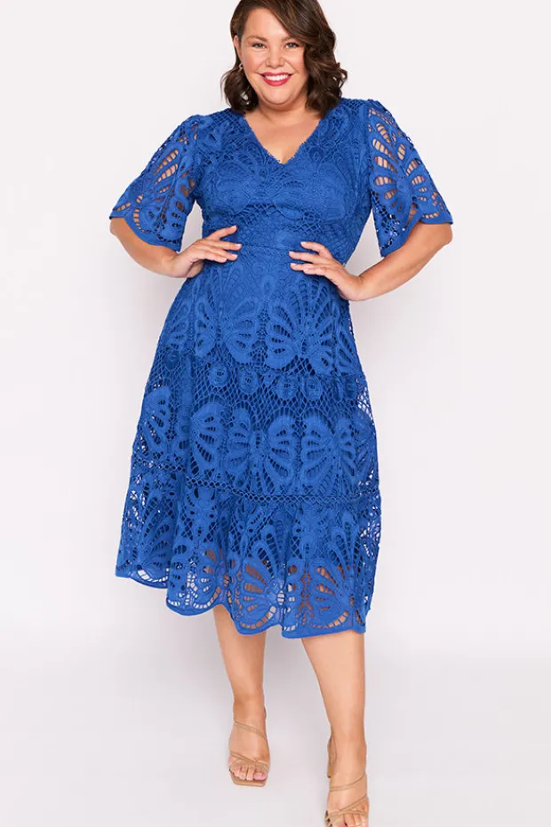 Lorraine Designs Cocktail Dresses | Bridesmaid Dresses*Nicolla Cobalt Lace Dress