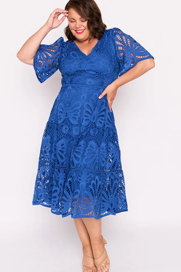 Lorraine Designs Cocktail Dresses | Bridesmaid Dresses*Nicolla Cobalt Lace Dress
