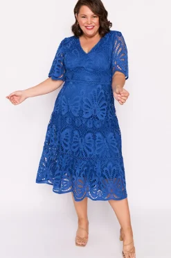 Lorraine Designs Cocktail Dresses | Bridesmaid Dresses*Nicolla Cobalt Lace Dress