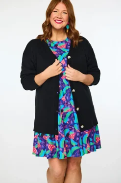 Lorraine Designs Knits & Cardigans*Nola Black Cardi