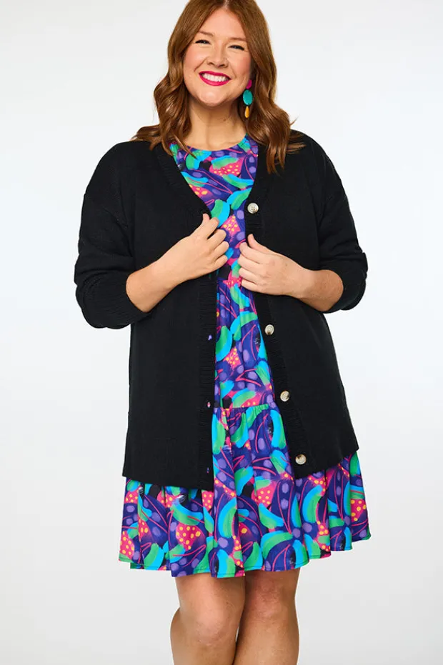 Lorraine Designs Knits & Cardigans*Nola Black Cardi