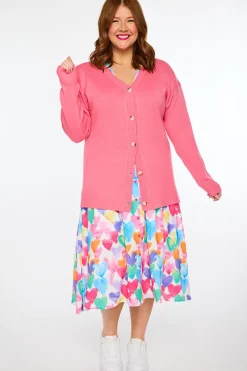 Lorraine Designs Knits & Cardigans*Nola Pink Cardi