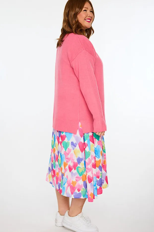 Lorraine Designs Knits & Cardigans*Nola Pink Cardi