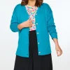 Lorraine Designs Knits & Cardigans*Nola Teal Cardi