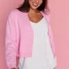 Lorraine Designs Knits & Cardigans*Norma Sweet Pink Cardi