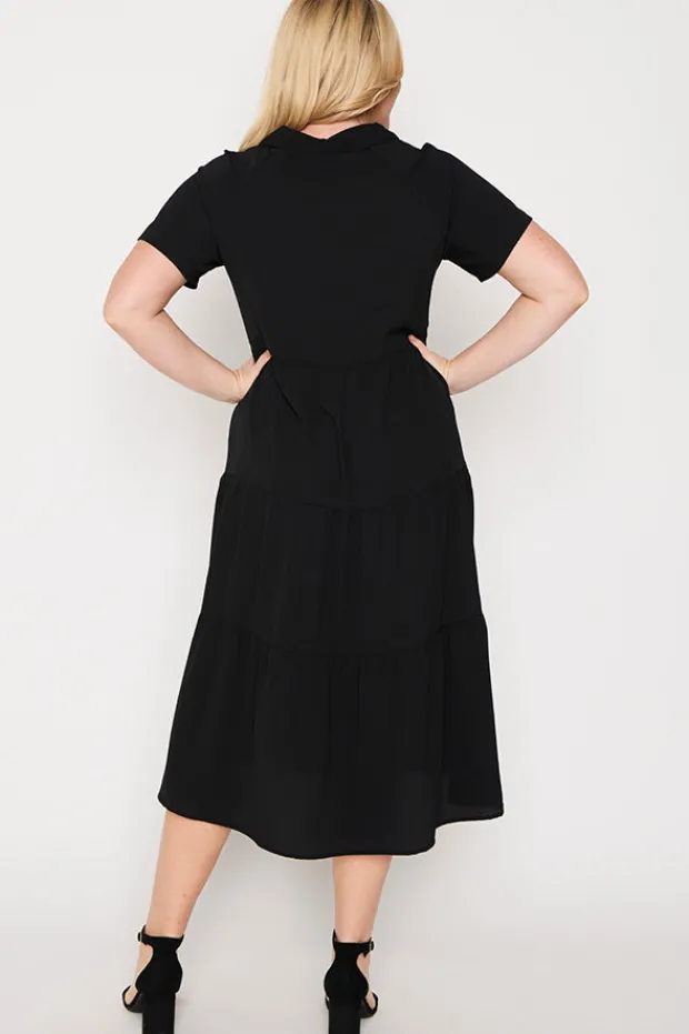 Lorraine Designs Shirt Dresses | Casual Dresses*Perry Black Dress