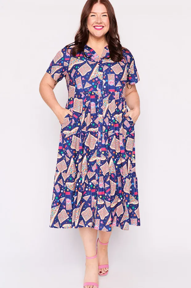 Lorraine Designs Casual Dresses | Fit & Flare Dresses*Perry Fairy Bread Dress