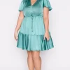 Lorraine Designs Cocktail Dresses | Bridesmaid Dresses*Peyton Wasabi Green Party Dress