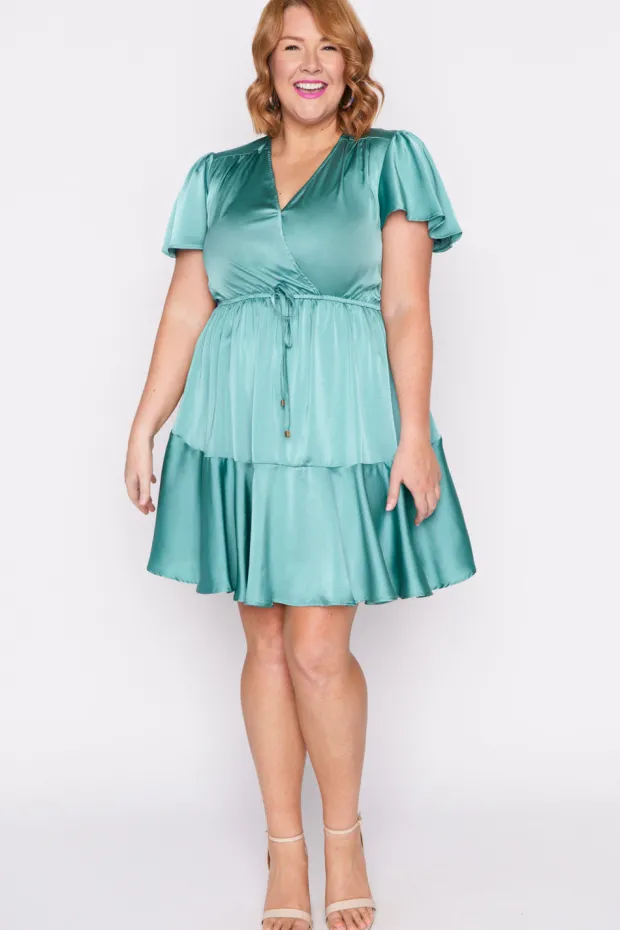 Lorraine Designs Cocktail Dresses | Bridesmaid Dresses*Peyton Wasabi Green Party Dress