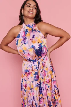 Lorraine Designs Casual Dresses | Fit & Flare Dresses*Piper Watercolour Rose Party Dress