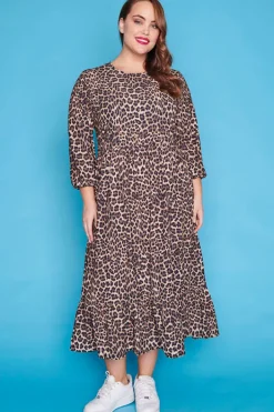 Lorraine Designs Casual Dresses | Shift Dresses*React Leopard Dress