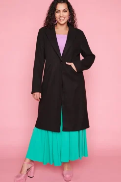 Lorraine Designs Jackets & Coats*Reena Black Coat