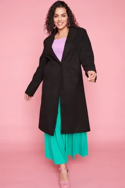 Lorraine Designs Jackets & Coats*Reena Black Coat