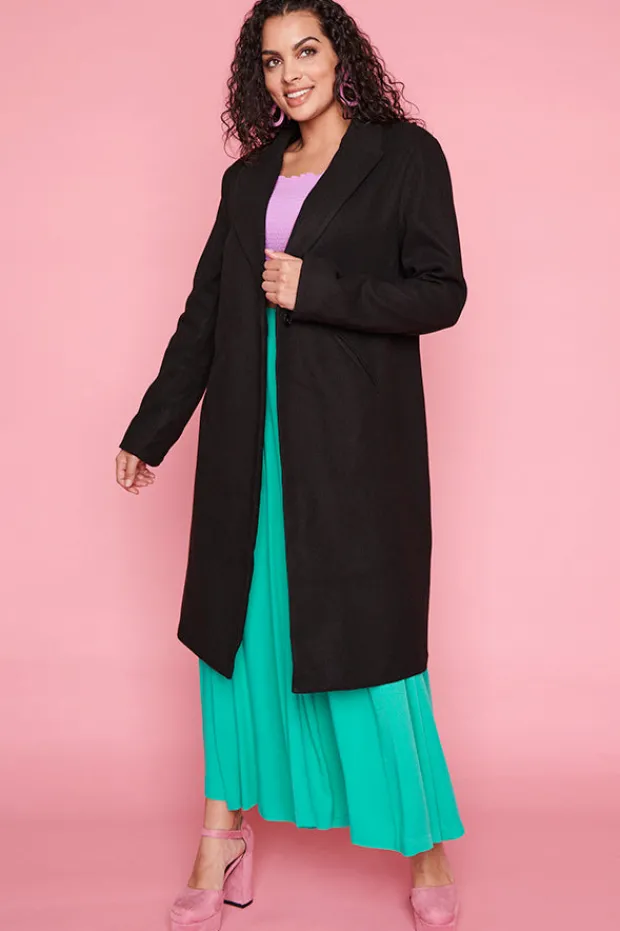 Lorraine Designs Jackets & Coats*Reena Black Coat