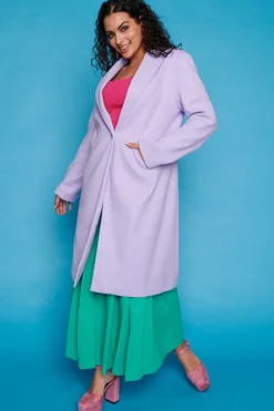 Lorraine Designs Jackets & Coats*Reena Lavender Coat