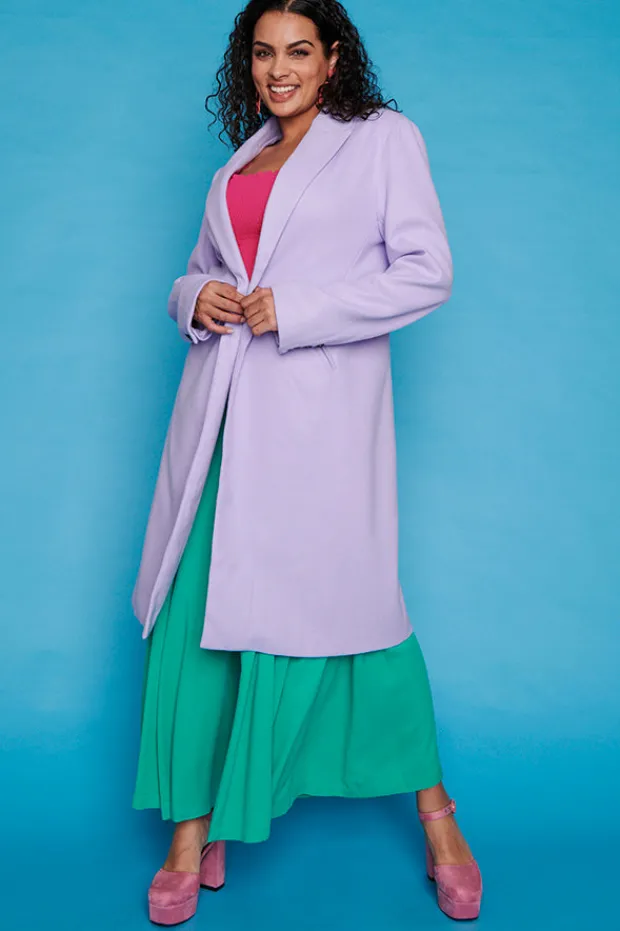 Lorraine Designs Jackets & Coats*Reena Lavender Coat