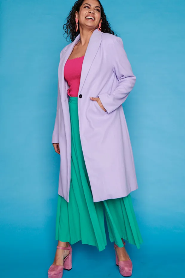 Lorraine Designs Jackets & Coats*Reena Lavender Coat