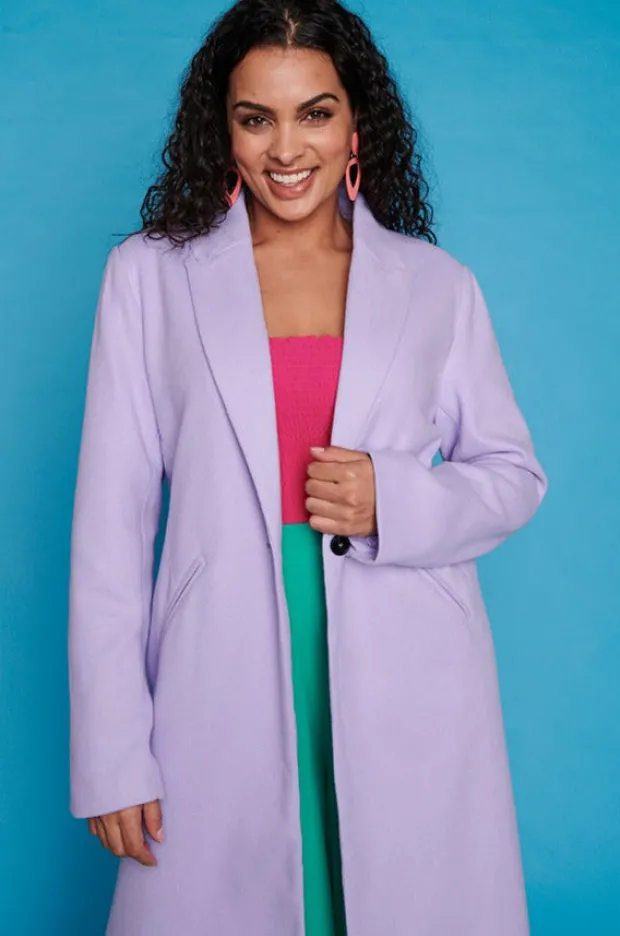 Lorraine Designs Jackets & Coats*Reena Lavender Coat
