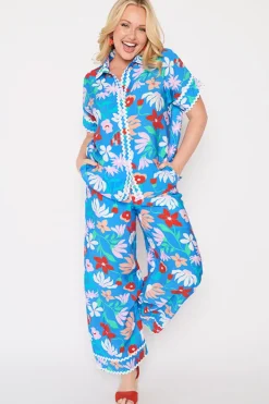 Lorraine Designs Tops*Regyn Fionas Flowers Shirt