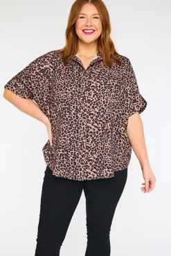 Lorraine Designs Tops*Riley Classic Leopard Shirt