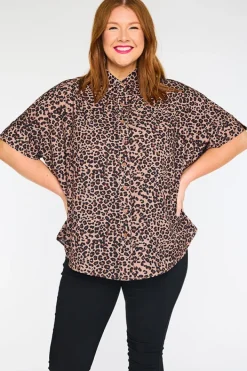 Lorraine Designs Tops*Riley Classic Leopard Shirt