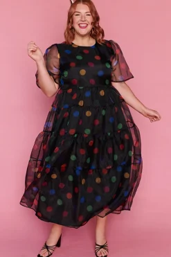 Lorraine Designs Casual Dresses | Fit & Flare Dresses*Rome Circus Lights Party Dress