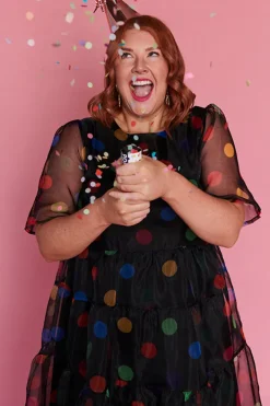 Lorraine Designs Casual Dresses | Fit & Flare Dresses*Rome Circus Lights Party Dress