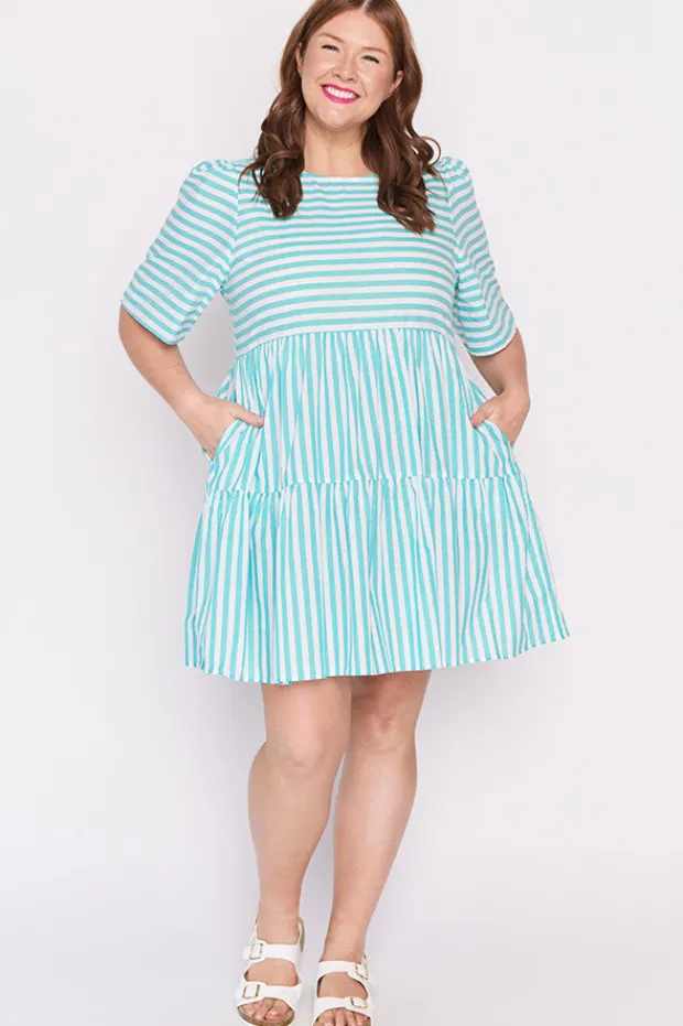 Lorraine Designs Shift Dresses | Loose Dresses*Ronnie Jade Stripe Dress