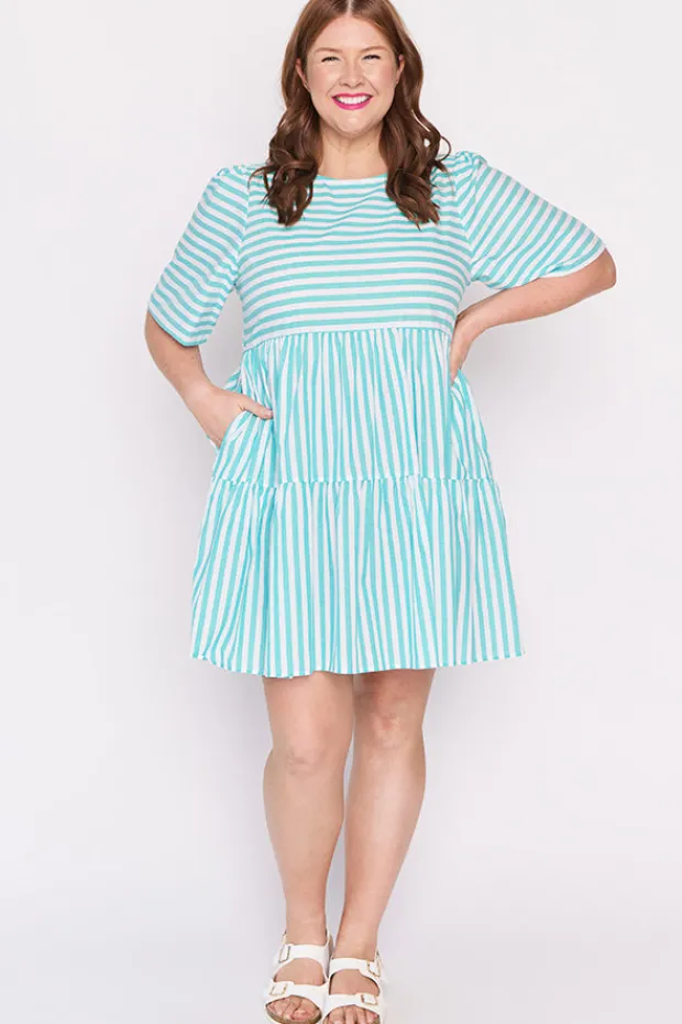 Lorraine Designs Shift Dresses | Loose Dresses*Ronnie Jade Stripe Dress
