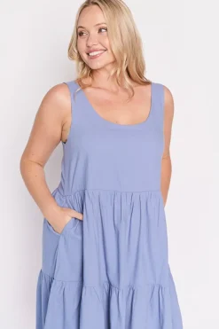 Lorraine Designs Fit & Flare Dresses | Knee Length Dresses*Rory Blue Dress