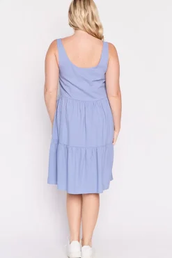 Lorraine Designs Fit & Flare Dresses | Knee Length Dresses*Rory Blue Dress