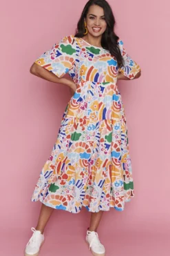 Lorraine Designs Casual Dresses | Loose Dresses*Saturn Day Dream Dress