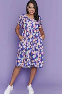 Lorraine Designs Casual Dresses | Shift Dresses*Savannah Flutterbies Dress