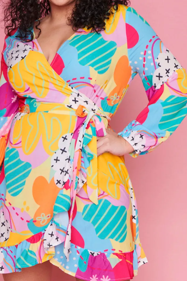 Lorraine Designs Cocktail Dresses | Wrap Dresses*Secrets Once Upon A Dream Wrap Dress