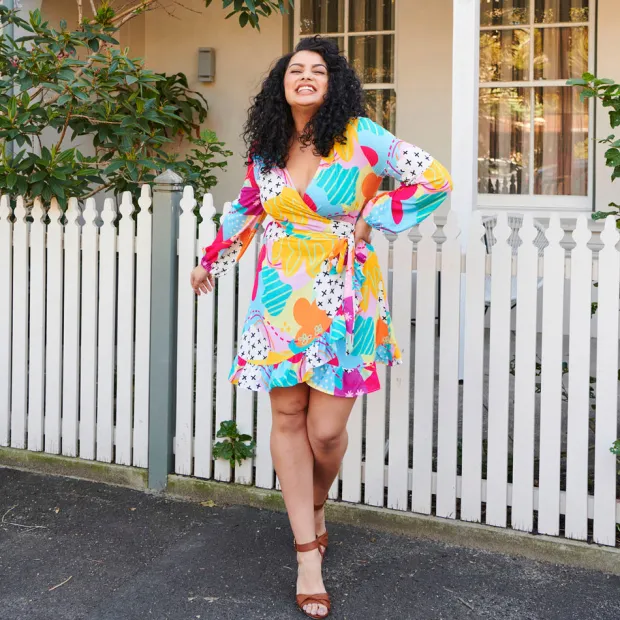 Lorraine Designs Cocktail Dresses | Wrap Dresses*Secrets Once Upon A Dream Wrap Dress