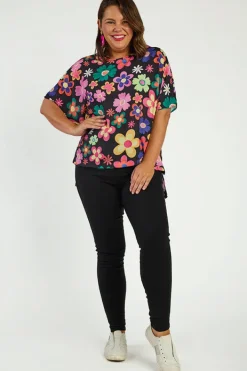 Lorraine Designs Tops | Casual Dresses*Serena Daisy Pop Top
