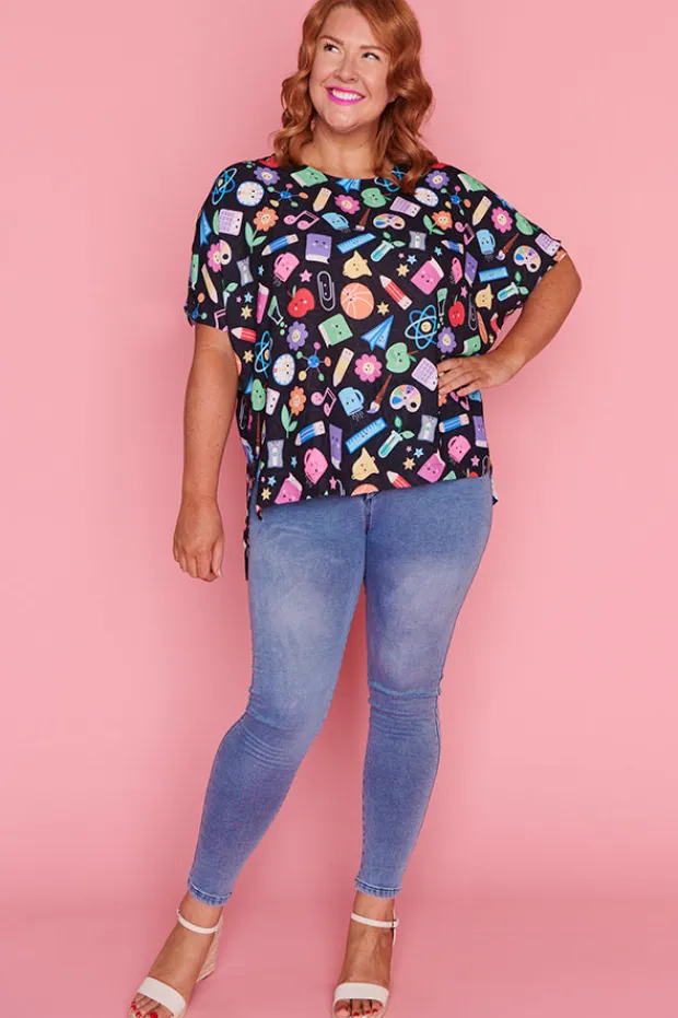 Lorraine Designs Tops*Serena School Days Top