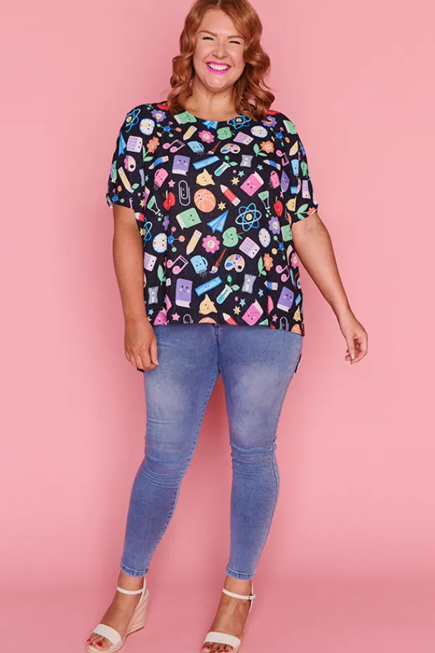 Lorraine Designs Tops*Serena School Days Top
